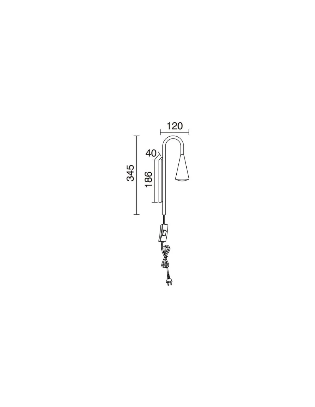 Aplique de pared Tear – Exo – Novolux – Lighting