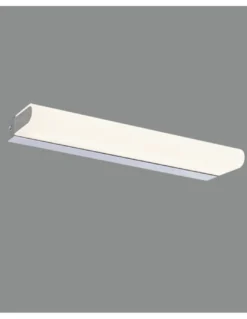 Aplique de pared Tesla - ACB - Lámpara para espejo de baño en cromo