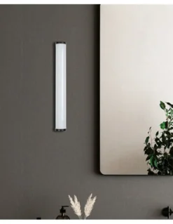 Aplique de pared Tide – Faro – Lámpara para espejo de baño en 2 tamaños