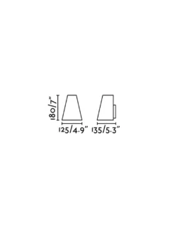 Aplique de pared Tinia – Faro – Lámpara baño, IP44