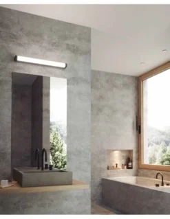 Aplique de pared Toi – LedsC4 – Lámpara para baño en 2 tamaños, LED 3000K