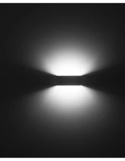 Aplique de pared Toppi – FORLIGHT – Lámpara de aluminio blanco, Disponible en dos medidas, LED 3000K