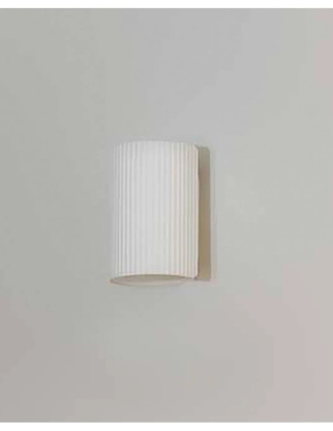 Aplique de pared Trama - Faro - Lámpara de yeso, luz unidireccional o bidireccional