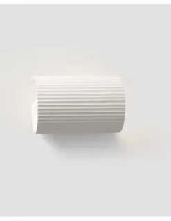 Aplique de pared Trama - Faro - Lámpara de yeso, luz unidireccional o bidireccional