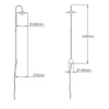 Aplique de pared Txapela - Pedret Lighting - Lámpara alargada de madera de roble y latón