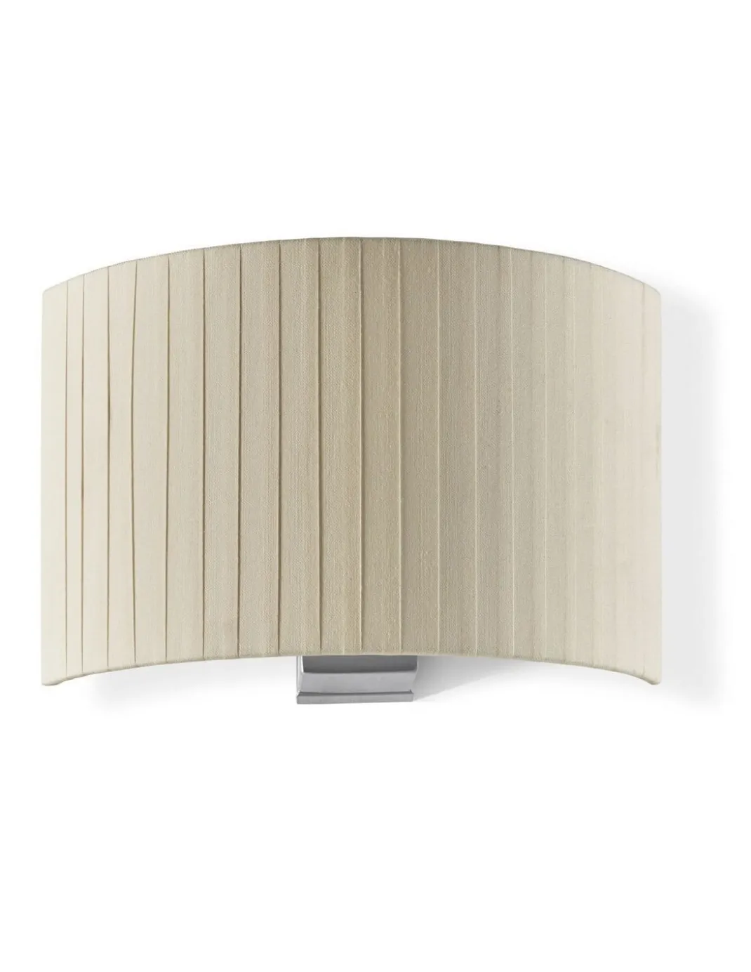 Aplique de pared Vorada - Exo - Novolux Lighting - Pantalla de tela en 3 colores