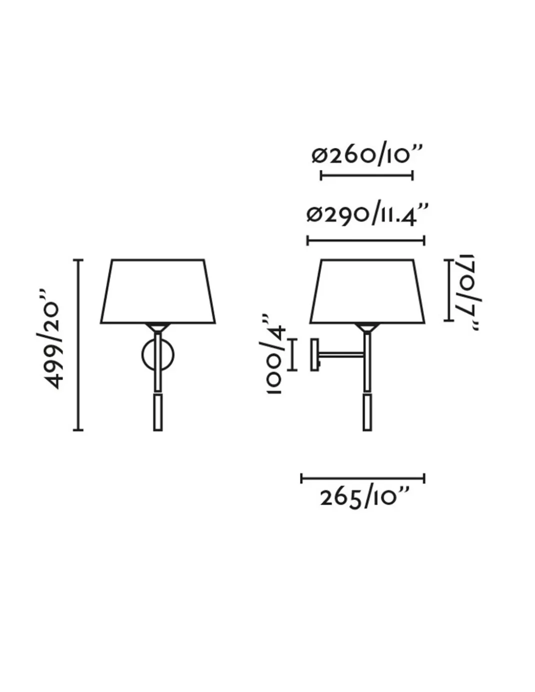 Aplique de pared Windsor - Faro - Lámpara con lector LED