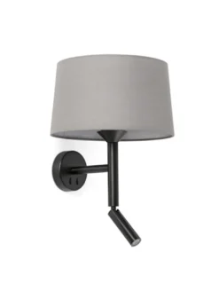 Aplique de pared Windsor - Faro - Lámpara con lector LED