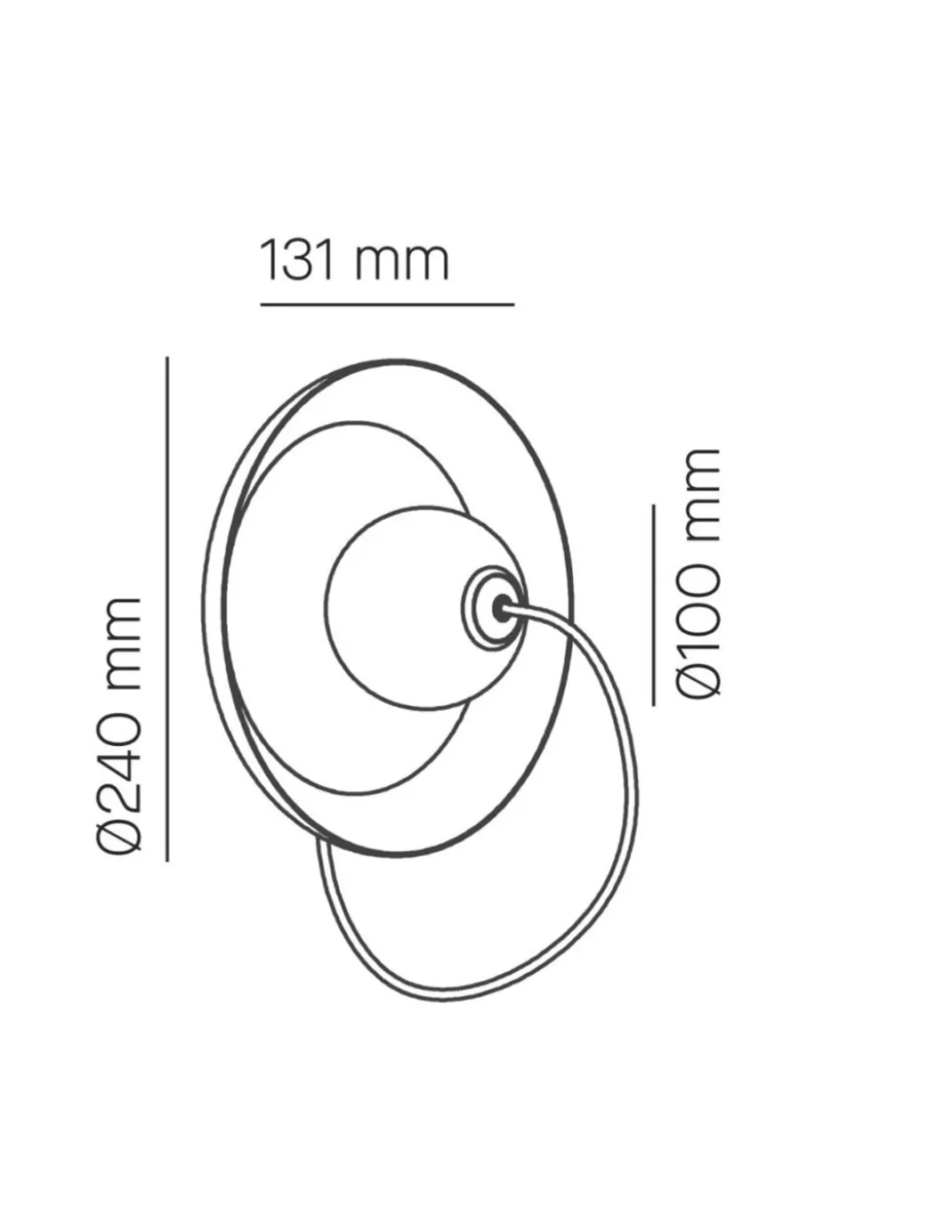 Aplique de Pared Wire - Milán - Aplique LED diseño moderno