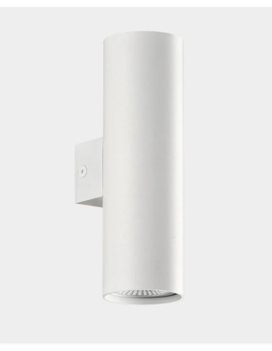 Aplique de pared Zoom - ACB - Diseño cilíndrico con doble luz arriba y abajo