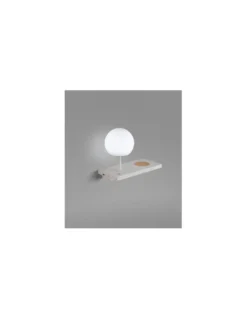 Aplique der. LED SMD con cargador de móvil, USB y regulador de intensidad - Niko - Faro