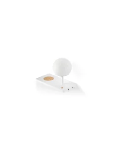 Aplique izq. LED SMD con cargador de móvil, USB y regulador de intensidad - Niko - Faro
