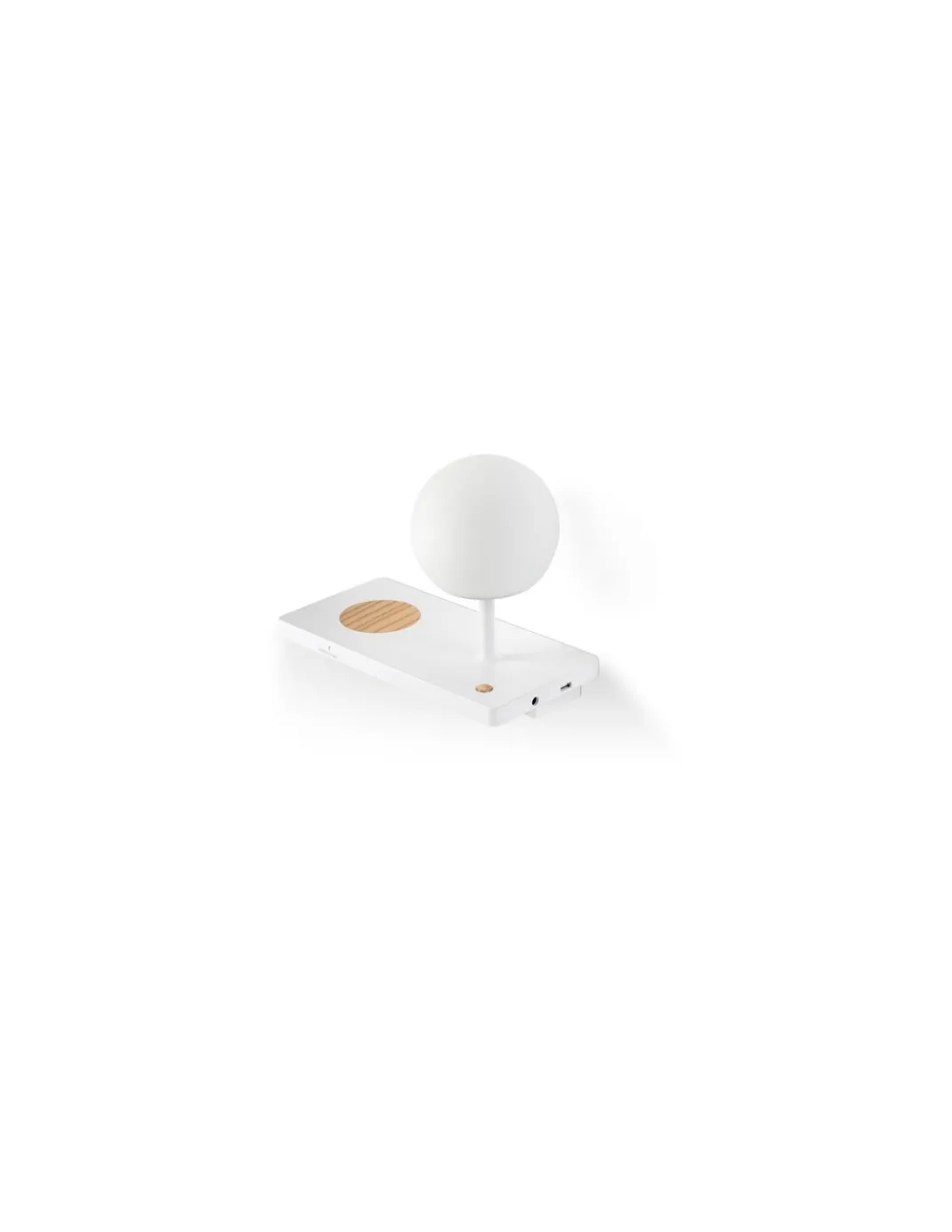 Aplique izq. LED SMD con cargador de móvil, USB y regulador de intensidad - Niko - Faro