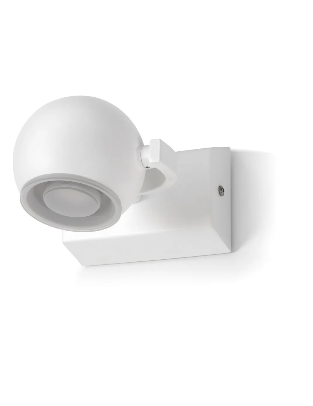 Aplique para baño blanco Moon Uno - Exo - Novolux Lighting