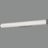 Aplique para espejo Ura - ACB - Lámpara lineal de metal y metacrilato IP44 para baño