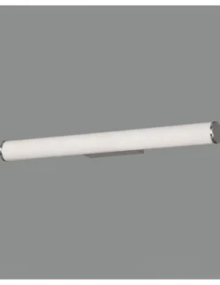 Aplique para espejo Ura - ACB - Lámpara lineal de metal y metacrilato IP44 para baño