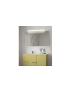 Aplique para espejo Ura - ACB - Lámpara lineal de metal y metacrilato IP44 para baño
