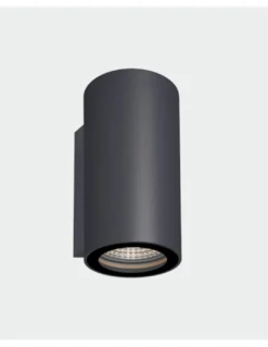 Aplique para exterior Nox - ACB - Aplique LED cilíndrico con luz bidireccional