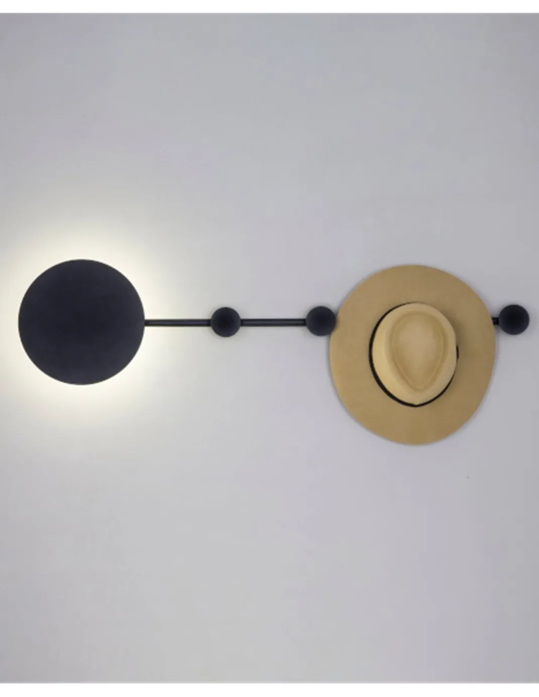 Aplique perchero Han - Faro - Lámpara de pared LED