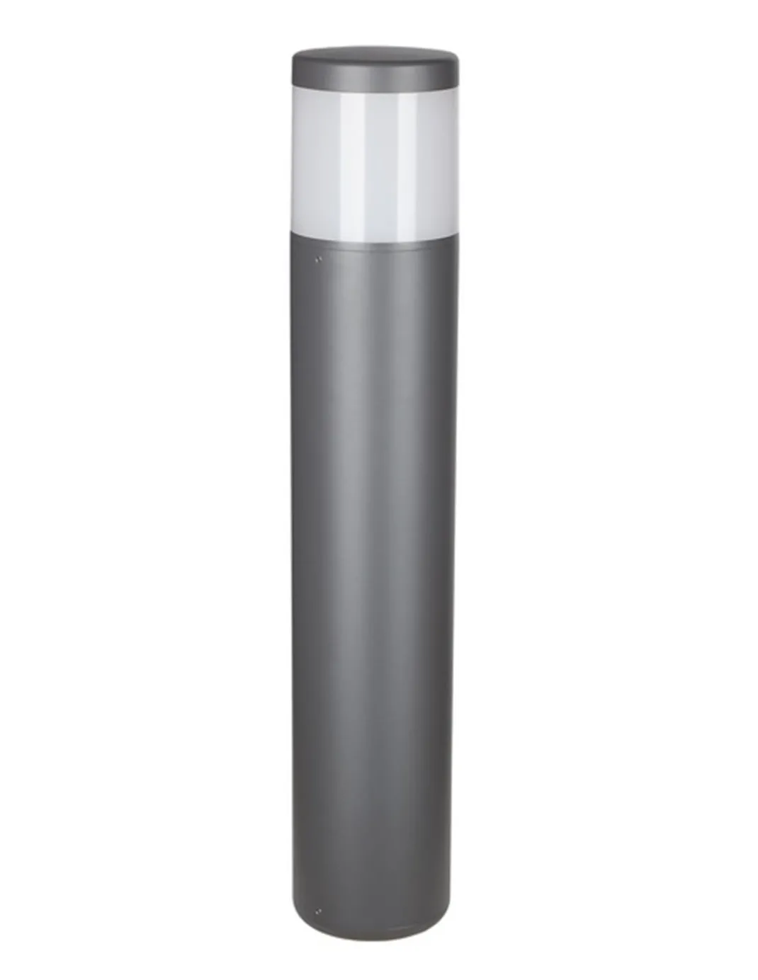 Baliza Chicago (redonda) – Mantra – Lámpara de exterior de pie, Gris oscuro, 65 cm