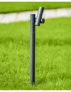 Baliza de exterior Asio - Conalux - Bolardo orientable en color negro