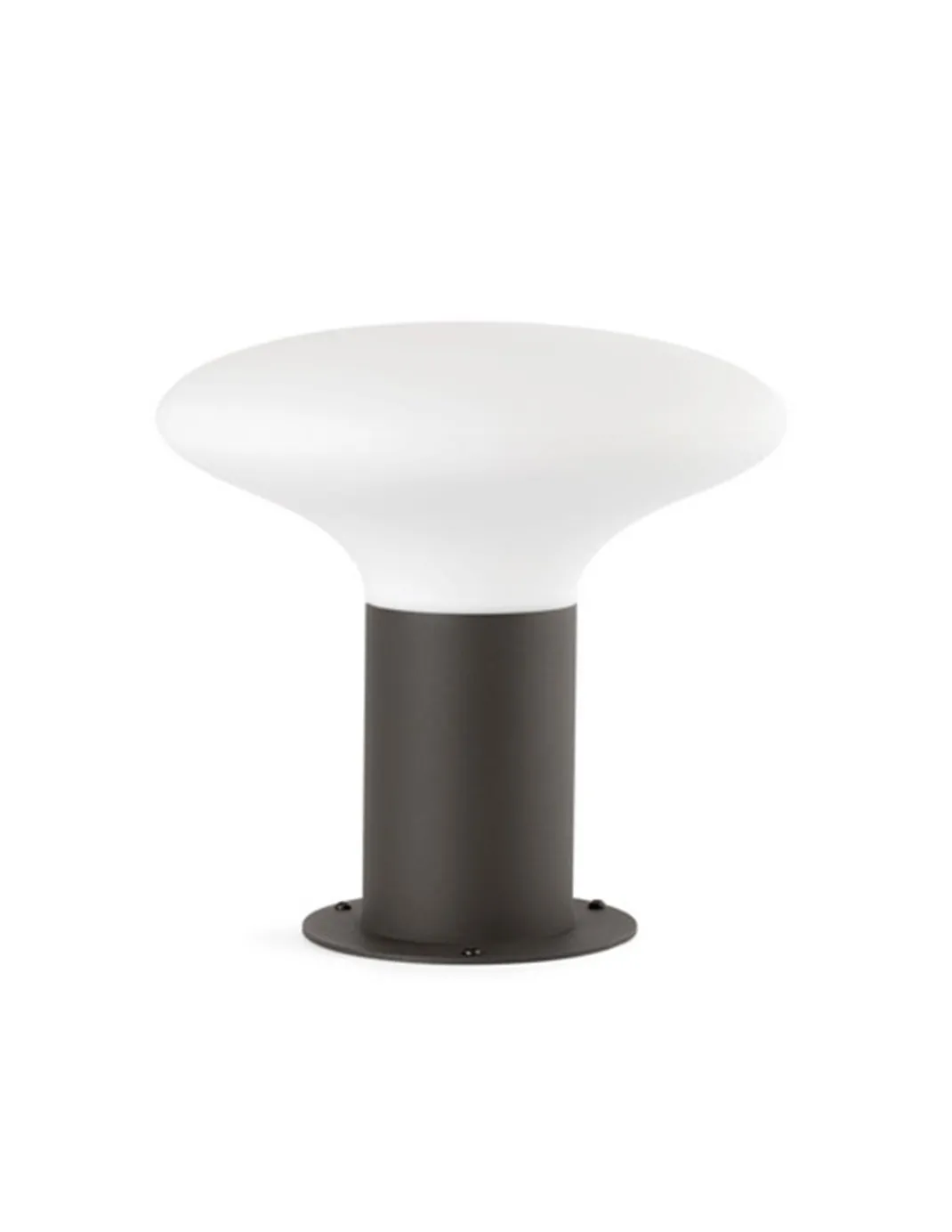 Baliza de exterior Blubs – Faro – Sobremuro E27, Gris oscuro