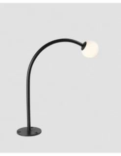 Baliza de exterior Cuca - Faro - Lámpara minimalista con pantalla esférica