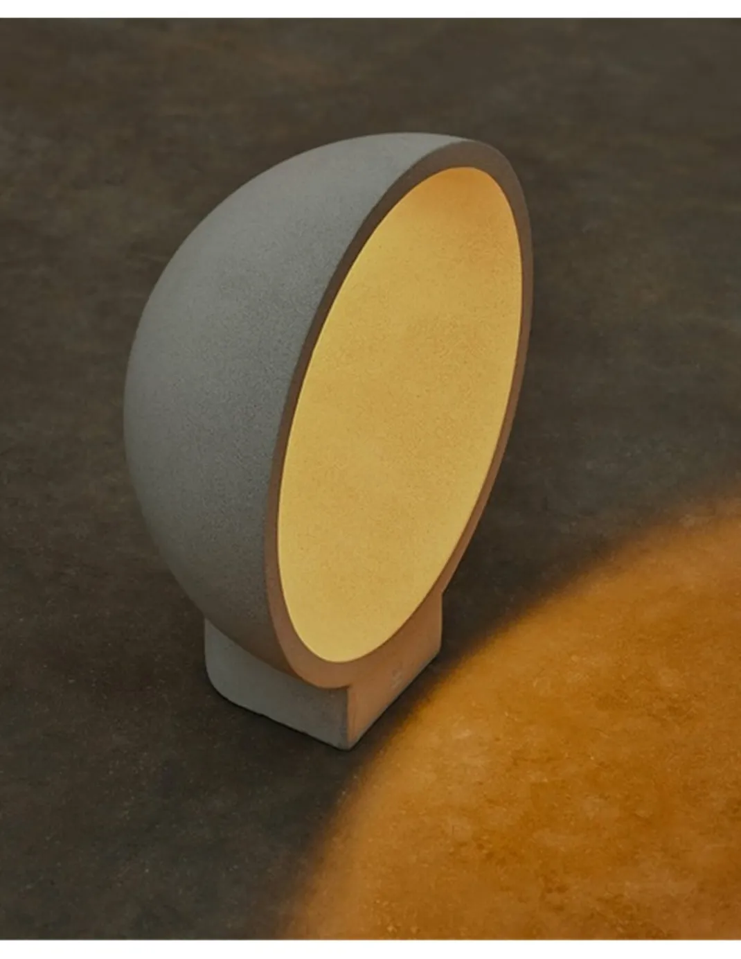 Baliza de exterior Gaia – Faro – Lámpara de cemento, IP55