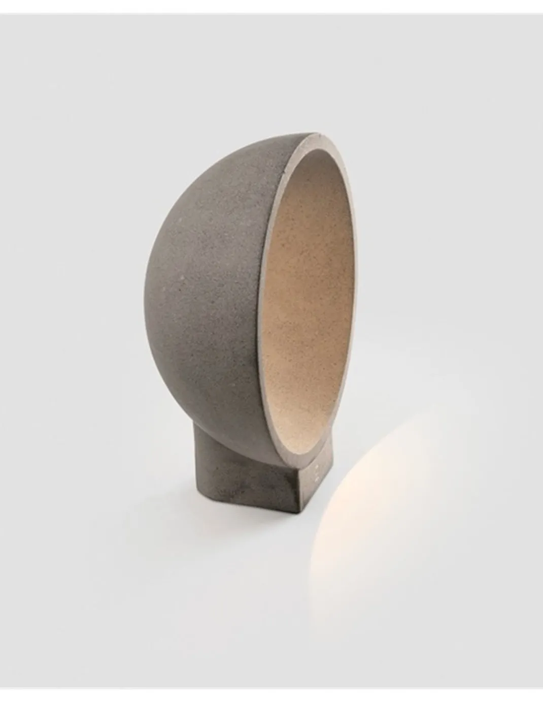 Baliza de exterior Gaia – Faro – Lámpara de cemento, IP55