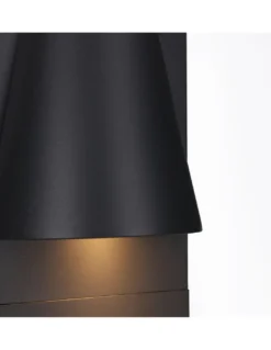 Baliza de exterior Kala – FORLIGHT – Lámpara de aluminio antracita en 2 medidas: 50 cm - 90 cm, GU10 IP44