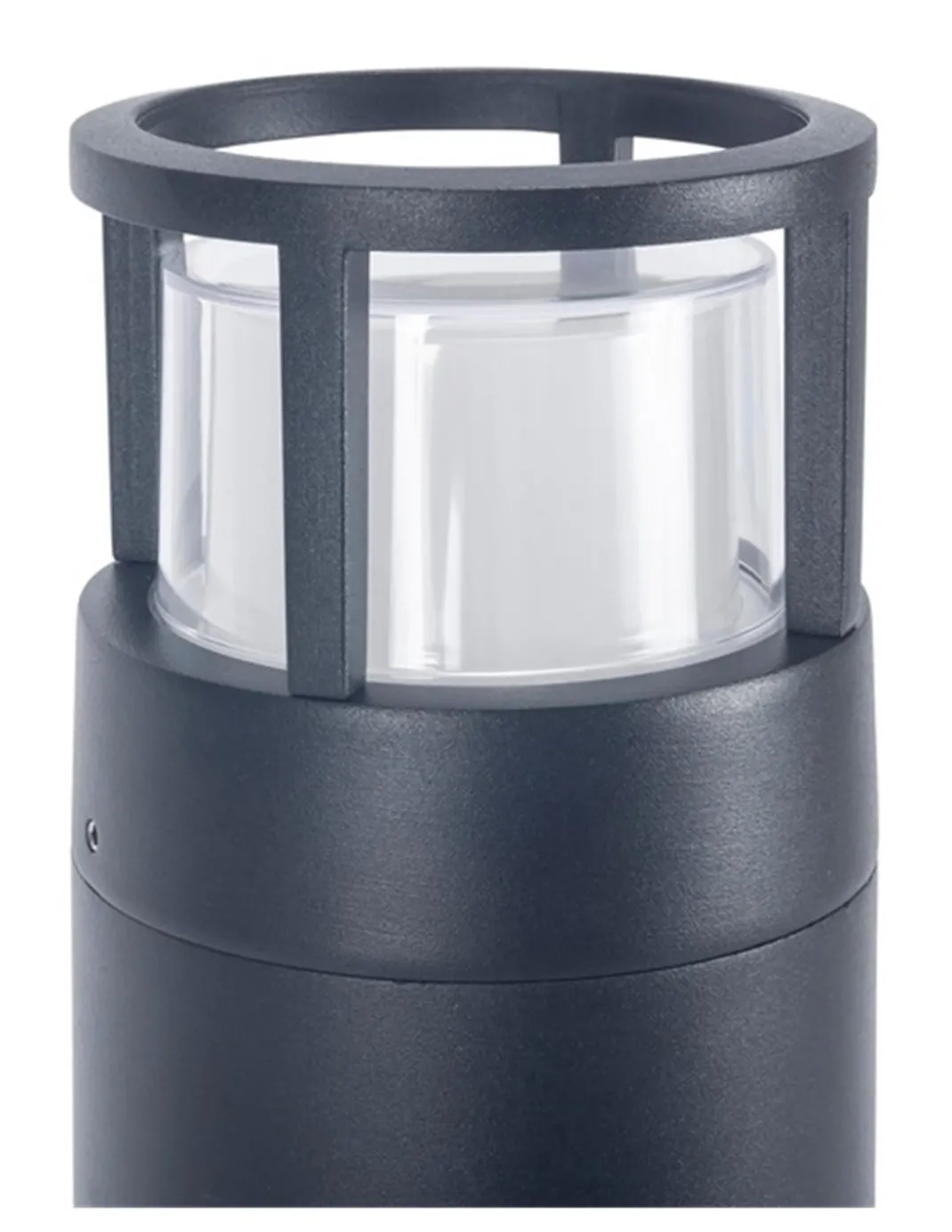 Baliza de exterior One- FORLIGHT - Lámpara negra LED, 50 cm