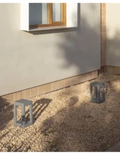 Baliza de exterior Pilo - Faro - Lámpara de cemento
