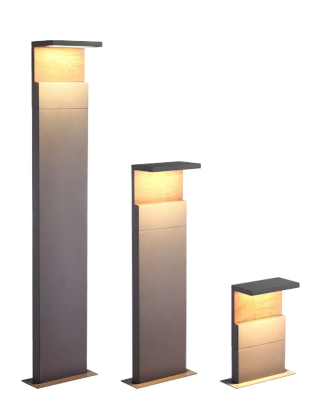 Baliza de exterior Ruka – Mantra – Lámpara de exterior LED 3000K, 35-60-100 cm