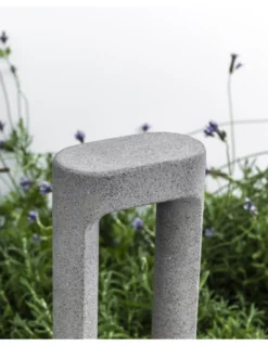 Baliza de exterior Totem – Faro – Lámpara de cemento gris