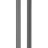 Baliza de exterior Windows - Iberlamp - Lámpara LED de aluminio antracita, 80 cm