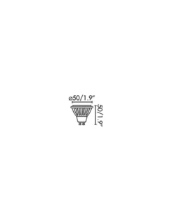 Bombilla GU10 LED 60° 2700/4000K - Faro