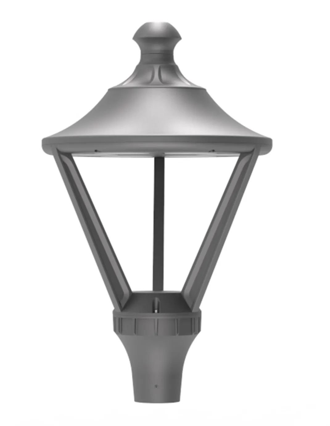 Cabezal de farola de exterior Inti - Iberlamp - Lámpara LED antracita