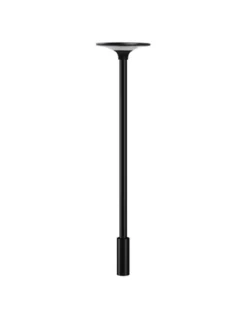 Cabezal farola de exterior solar - Conalux - Lámpara urbana, negra