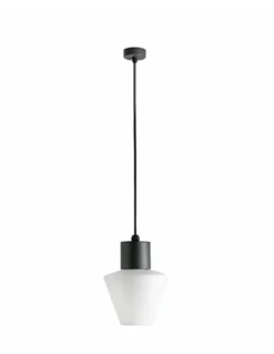 Colgante de exterior Mistu – Faro – Gris oscuro, IP44