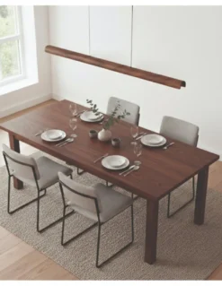 Colgante de techo Alma - ACB - Lámpara lineal moderna de madera