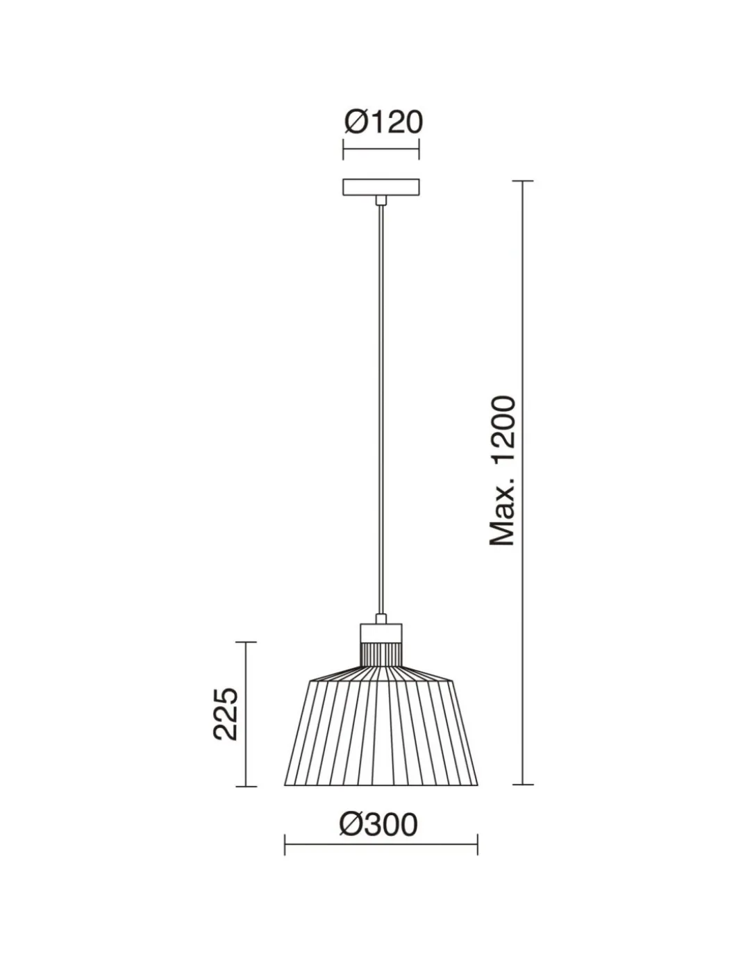 Colgante de techo Baguet L - Exo - Novolux Lighting - Lámpara jaula