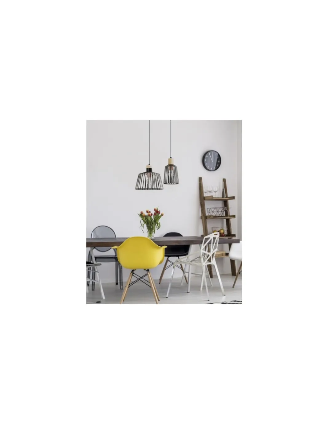 Colgante de techo Baguet L - Exo - Novolux Lighting - Lámpara jaula