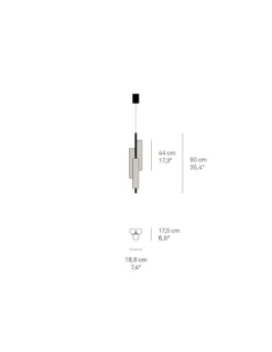Colgante de techo Black Note - LZF