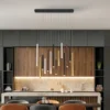 Colgante de techo Cala (rectangular) – Mantra – Lámpara multicolor, 14 luces, LED 3000K