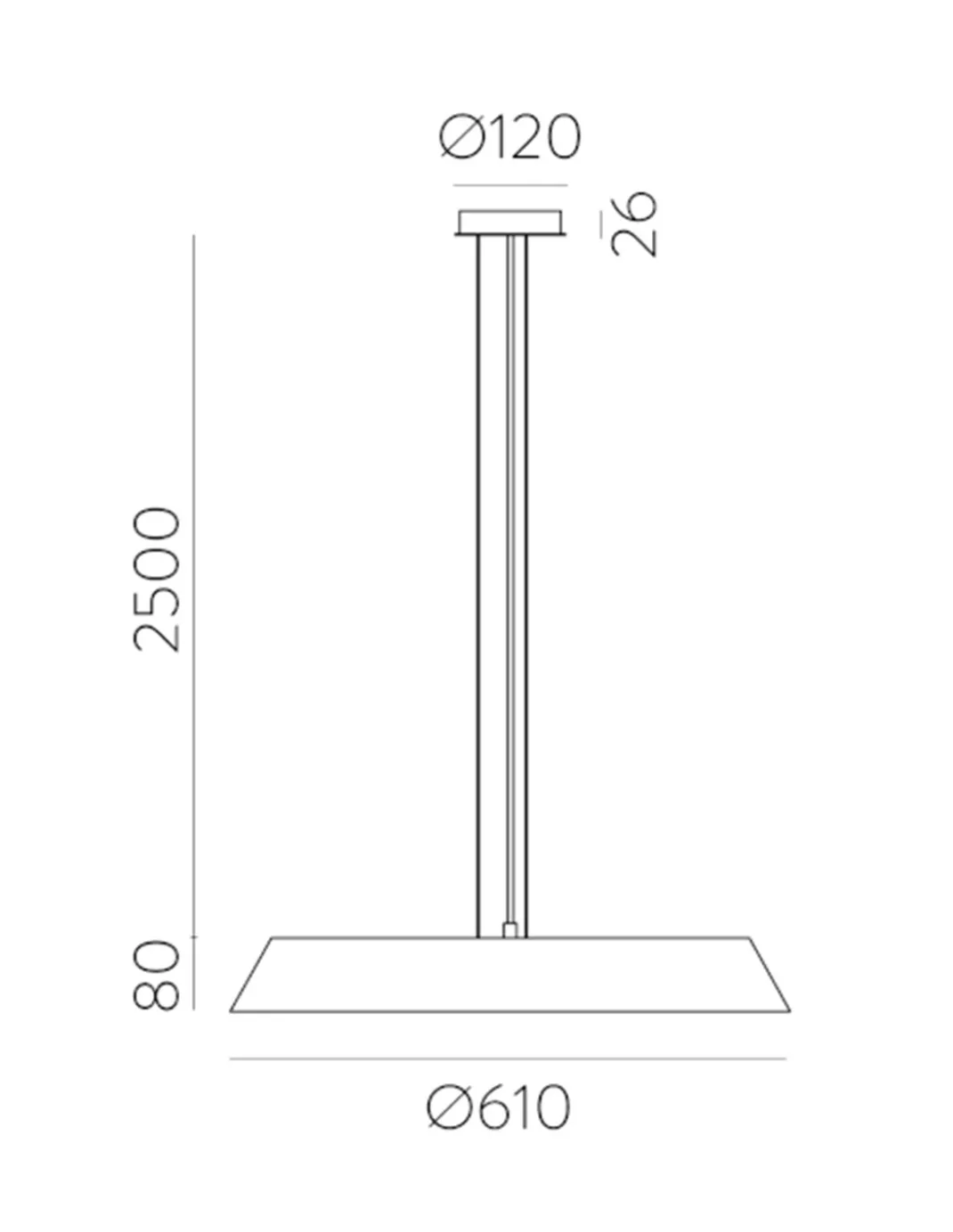Colgante de techo Cora - ACB - Lámpara moderna de madera natural