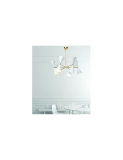 Colgante de techo Diabolo 12 - Pedret Lighting - Lámpara decorativa y elegante, luces orientables