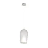 Colgante de techo Elsa – Mantra – Pantalla de cristal blanco