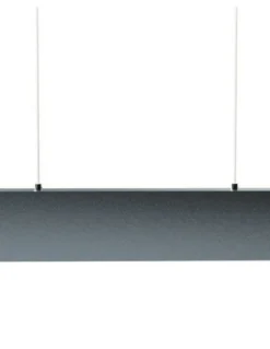 Colgante de techo Hanok – Mantra – Lámpara LED de oficina para espacios grandes, blanco+negro, 110º