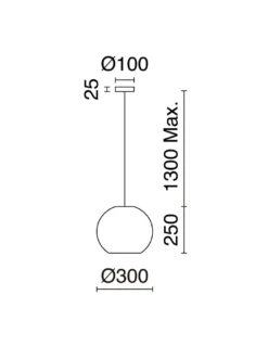 Colgante de techo Natural - Novolux Lighting - Lámpara boho chic con pantalla de mimbre