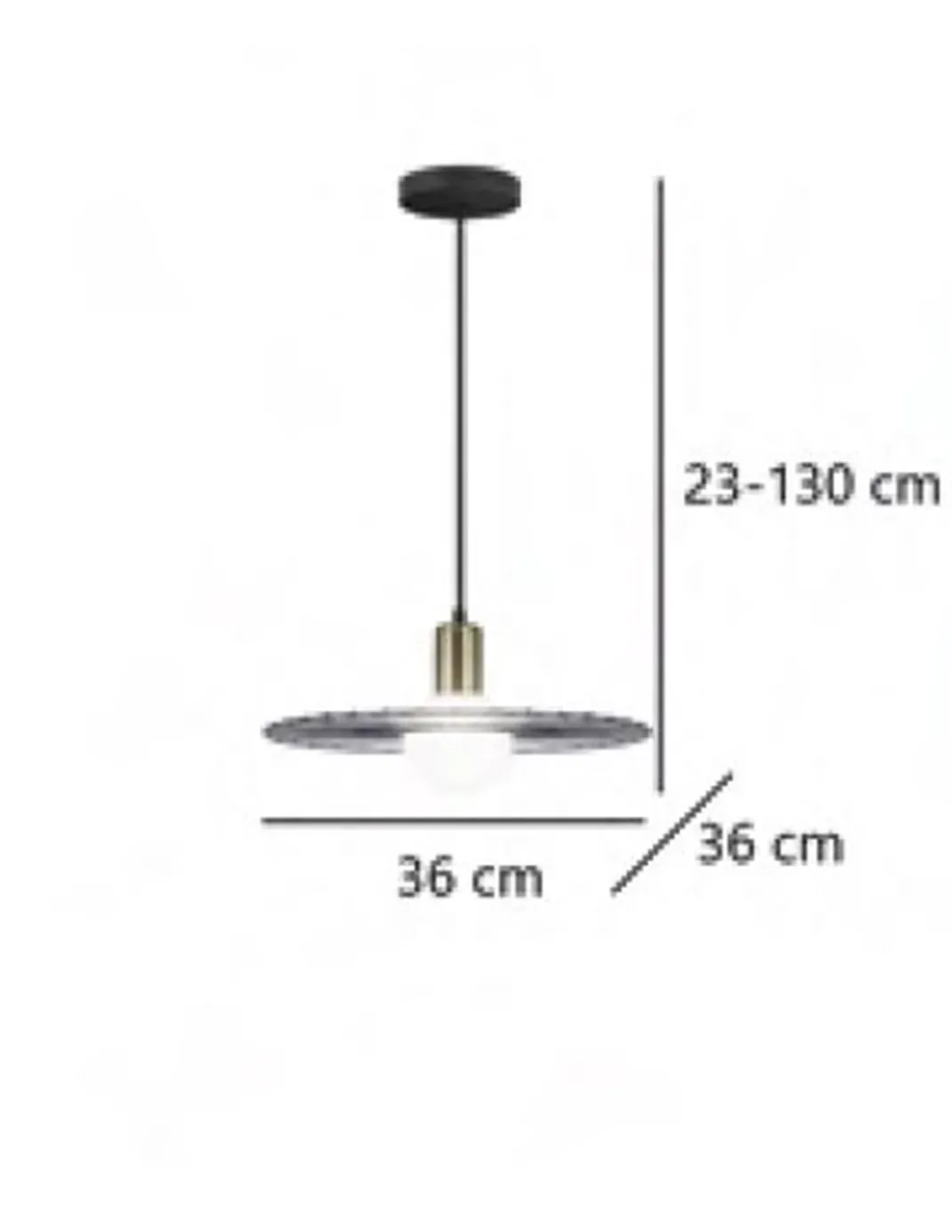 Colgante de techo Niza - AJP - Lámpara minimalista esférica